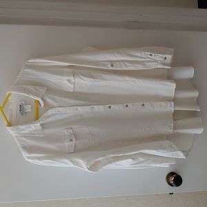 Western shirt/jacket, shirt length standard front, embellished embroidered back